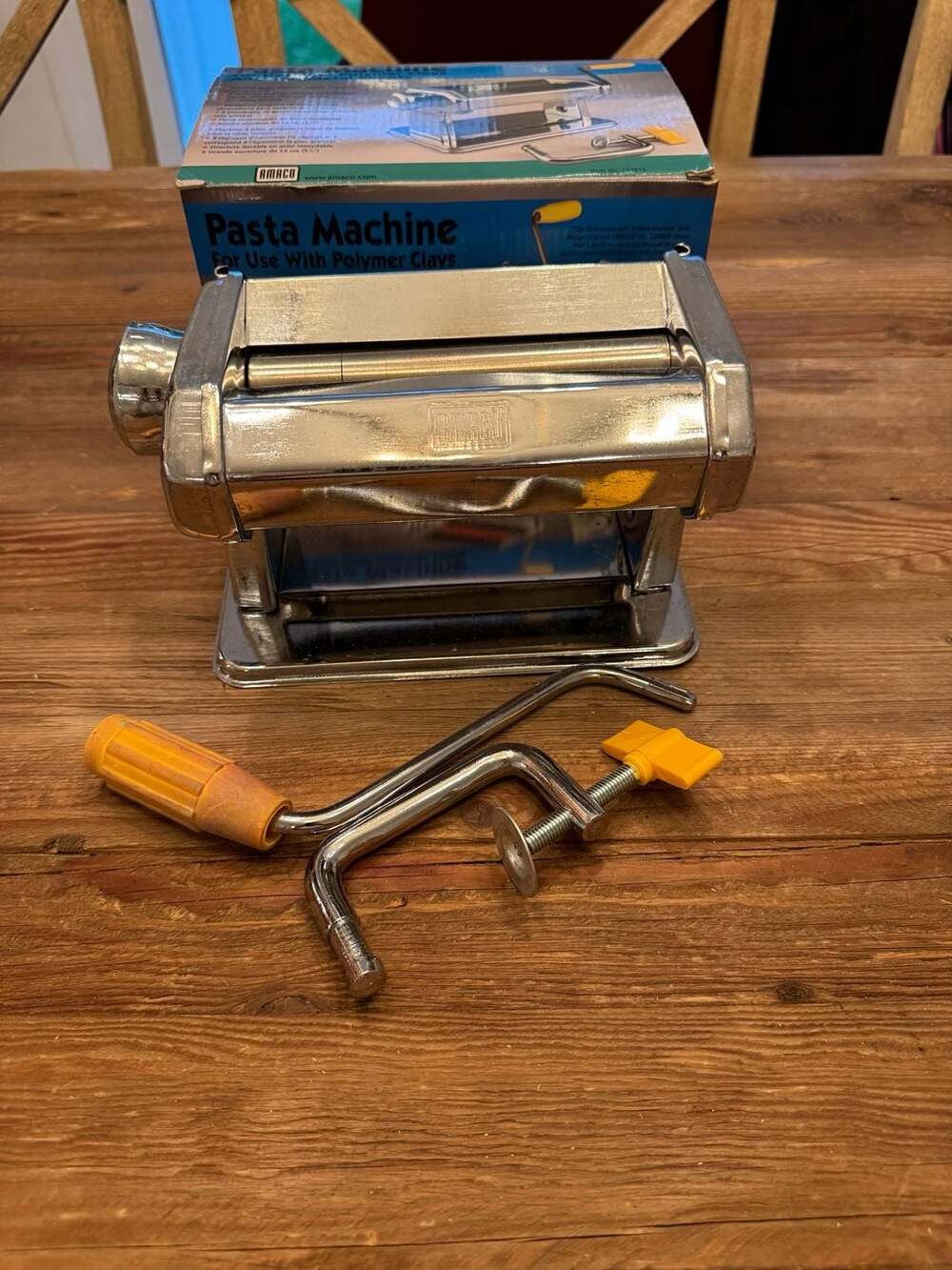 Amaco Pasta Machine for Polymer Clay and Soft Metal Sheets
